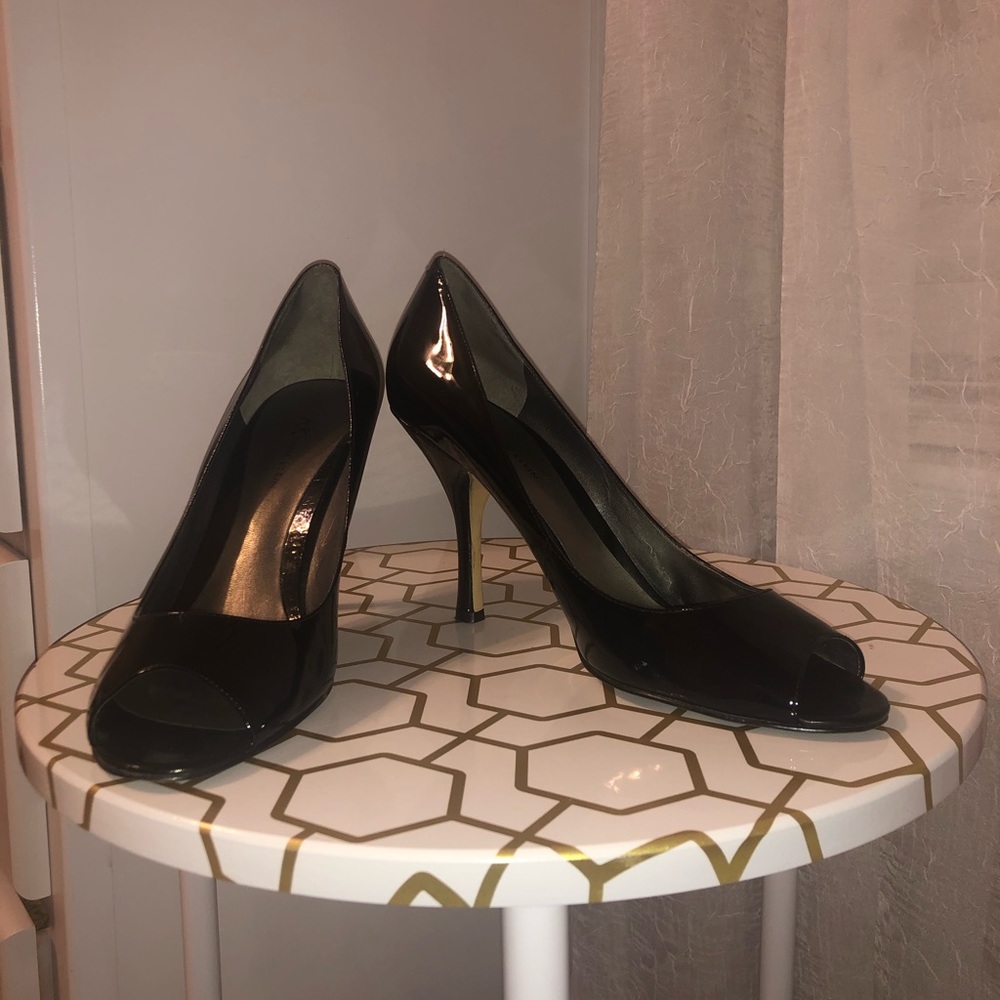 Black Open Toed Heels